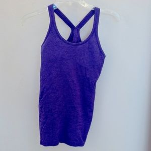 Lululemon purple ebb to street tank 4